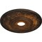 Ekena Millwork Vienna Ceiling Medallion (Fits Canopies up to 6 1/2"), Hand-Painted Rust, 20"OD x 3 1/2"ID x 1 1/2"P CM20VIRUS - alternate 3